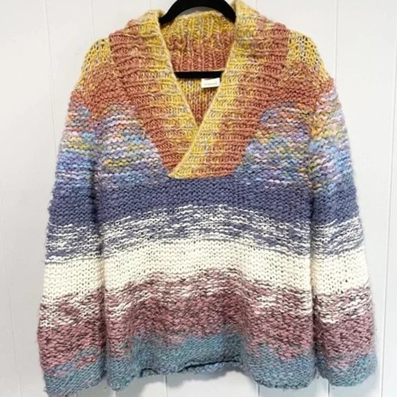 SOLD Sleeping On Snow for Anthropologie Chunky Knit - Picture 2 of 4